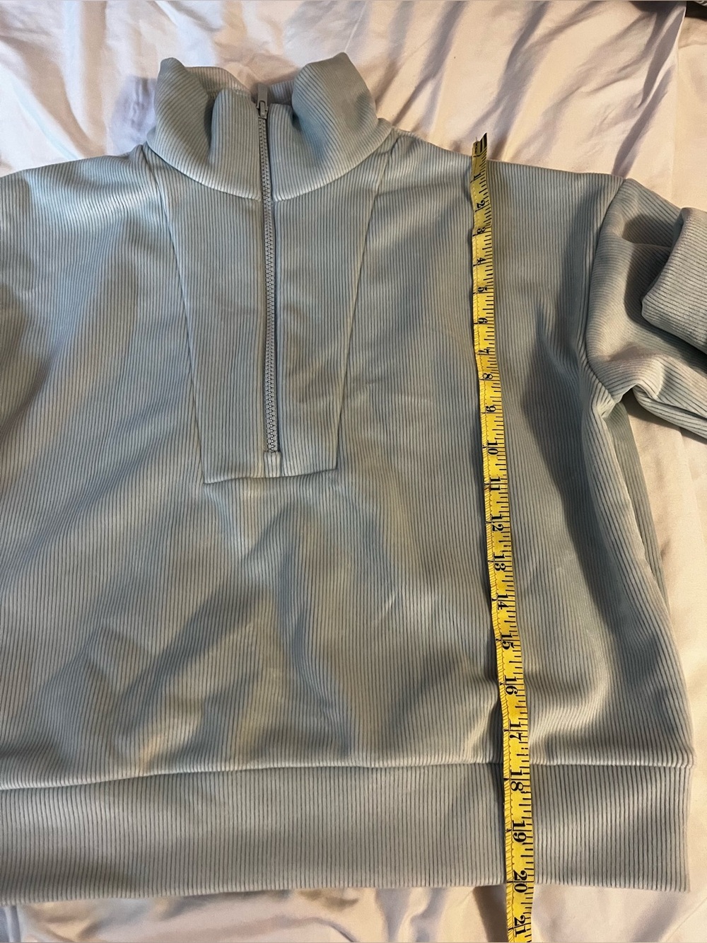 All in Motion Light Aqua Blue Tracksuit Set NWT SIZE S TOP, SIZE XS BOTTOMS - Picture 8 of 9